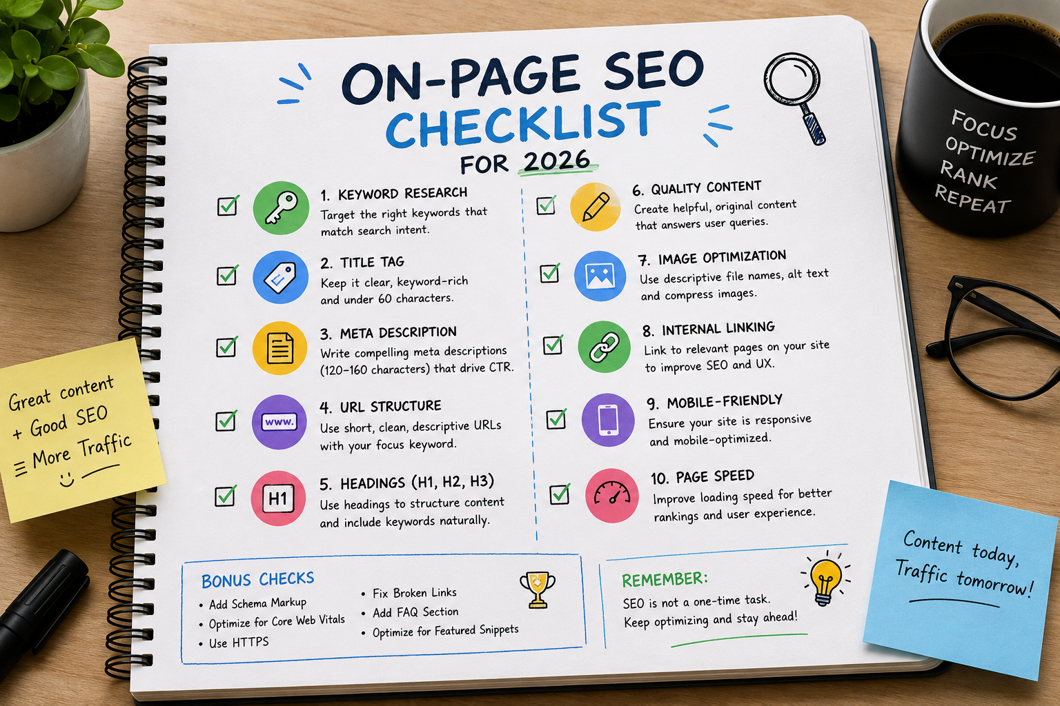 On-Page SEO Checklist for 2026