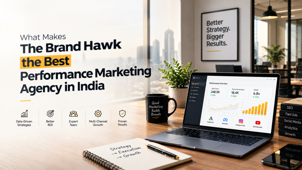 "Best" is a loaded word in this industry — every agency's homepage claims it. So instead of just asserting it, this piece is meant to lay out exactly what The Brand Hawk does differently for D2C and ecommerce brands, so you can judge for yourself whether it lines up with what you're looking for in a performance marketing agency. What "Best" Should Actually Mean for a Performance Marketing Agency Before getting into what sets any agency apart, it's worth being clear on what actually matters when picking one. Not awards, not follower counts on the agency's own Instagram — but a specific set of things: •Whether they specialise in ecommerce and D2C, or treat every industry the same way. •Whether creative is treated as a core growth lever or an afterthought. •Whether tracking and reporting are accurate enough to actually trust. •Whether they can grow with a brand across multiple channels instead of just one. •Whether communication is clear and consistent, not just a monthly PDF. A Genuine D2C and Ecommerce Focus A lot of agencies in India work across categories — real estate, education, local services, ecommerce — all with the same generic approach. The Brand Hawk is built specifically around D2C and ecommerce brands, which changes how every campaign gets structured: tighter attention to CAC and margins, funnel structures built around Advantage+ shopping and retargeting, and creative built for how people actually shop online rather than generic brand awareness goals. Multi-Channel Capability, Not Just One Platform Plenty of agencies are essentially the Meta Ads person or the Google Ads person. The Brand Hawk runs performance marketing across Meta Ads, Google Ads, TikTok Ads, and LinkedIn Ads, plus JioHotstar/OTT advertising — a channel most agencies serving Indian D2C brands don't touch at all. That matters because brands that outgrow a single platform don't need to restart the vetting process with a new partner every time they want to test somewhere new. Creative as a Growth Lever, Not an Afterthought A huge share of performance on Meta and Instagram comes down to creative, not just targeting. The Brand Hawk runs a continuous creative testing process and uses AI video creation to keep a steady pipeline of new concepts without the cost of constant traditional shoots — which matters for categories like fashion where trend cycles and creative fatigue move fast. Full-Funnel Support, Beyond Just Ads Sometimes the real bottleneck isn't the ad account at all — it's a slow website, a confusing checkout, or no organic presence to support paid campaigns. The Brand Hawk offers website development and social media marketing alongside paid media, so those gaps get flagged and fixed instead of quietly capping performance while more budget gets thrown at ads. Transparent, Revenue-Focused Reporting Reporting that only shows clicks and reach doesn't tell a founder much about whether the business is actually growing. Accounts are tracked against CAC, ROAS, and revenue — not just platform-level metrics — with tracking set up through Conversions API and server-side data so the numbers reflect what's actually happening in the store. What This Looks Like for Different Brand Types •Fashion and clothing brands — a creative-first approach built around styling and trend cycles, covered in depth on the About Us page. •Newer D2C brands — getting tracking and channel strategy set up correctly from day one, before spend scales and mistakes get expensive. •Scaling ecommerce brands — multi-channel diversification and structured budget scaling once Meta alone starts hitting a ceiling. How to Judge This for Yourself Rather than taking any agency's word for it, a few practical steps before deciding: •Ask for real D2C or ecommerce examples, not just generic case studies. •Ask specifically how creative testing works and how often new concepts get produced. •Ask how tracking and attribution are handled post-iOS14. •Check whether the agency can support you on more than one channel as you grow. •Look at whether reporting ties back to revenue, not just platform metrics. You can see how these questions apply to The Brand Hawk directly by browsing the full service list or reaching out through the contact page at thebrandhawk.com. Frequently Asked Questions What industries does The Brand Hawk specialise in? The primary focus is D2C and ecommerce brands, including fashion and clothing brands specifically, though the underlying performance marketing approach applies across product categories. Does The Brand Hawk work with brands outside India? The agency is based in India and has strong expertise in India-specific channels like JioHotstar/OTT advertising, while also running standard global channels like Meta and Google Ads for brands operating anywhere. How is The Brand Hawk different from a typical Meta Ads-only agency? Beyond Meta Ads, the agency covers Google Ads, TikTok Ads, LinkedIn Ads, JioHotstar/OTT advertising, AI video creation, website development, and social media marketing — so brands don't need to bring in separate vendors as they grow across channels. How can I get started with The Brand Hawk? The easiest way is through the contact page at thebrandhawk.com, where you can share details about your brand and current marketing setup to get a tailored recommendation.