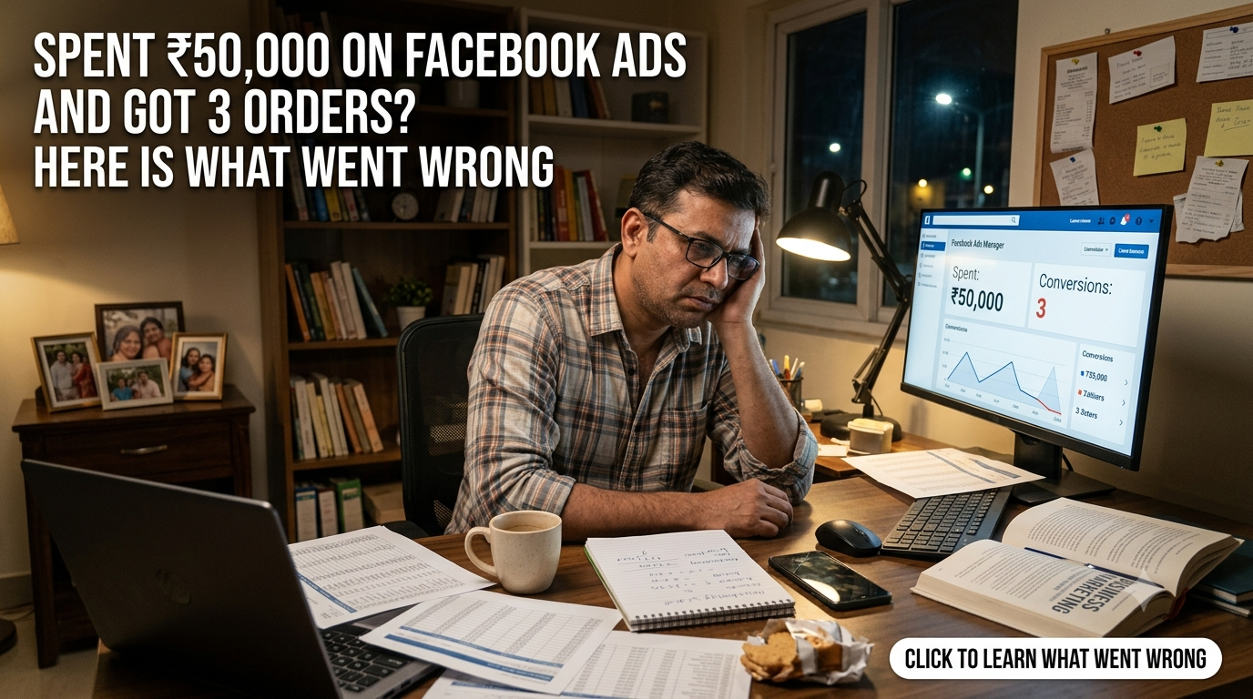 Facebook Ads not getting orders